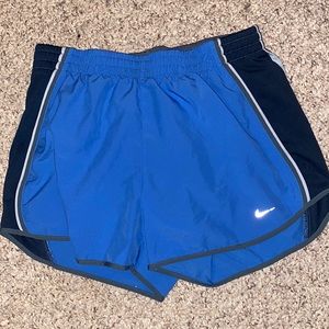 Blue Nike Dri-Fit Running Shorts